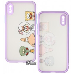 Чехол для Apple iPhone X/Xs, Picture Shadow Matte case, Дизайн: 26