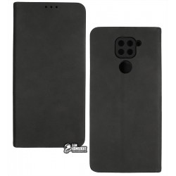 Чохол для Xiaomi Redmi Note 9, Redmi 10X, WAVE Flip Case, книжка, чорний