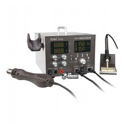 Паяльна станція термоповітряний BAKU BA-9305L фен, паяльник, блок живлення 30V, 5A, USB 5V, 2A, цифрова індикація з РК дисплеєм