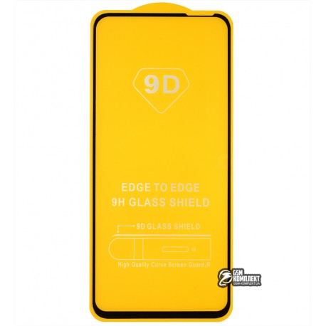 Закаленное защитное стекло для Realme 7i, Realme C17, 0,26 мм 9H, 2.5D, Full Glue, черное