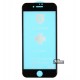 Захисне оргскло для iPhone 7, iPhone 8, iPhone SE (2020), Polycarbone, 3D, з фаскою