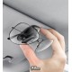 Держатель очков Baseus Platinum Vehicle eyewear clip (Paste type) Black
