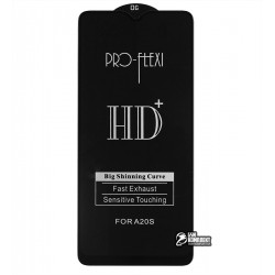 Захисне скло для Samsung A207 Galaxy A20s (2019), A125 Galaxy A12, A025 Galaxy A02S, 5D, ProFlex, Full Glue, чорне
