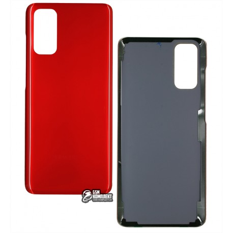 Задня панель корпусу для Samsung G980 Galaxy S20, червоний