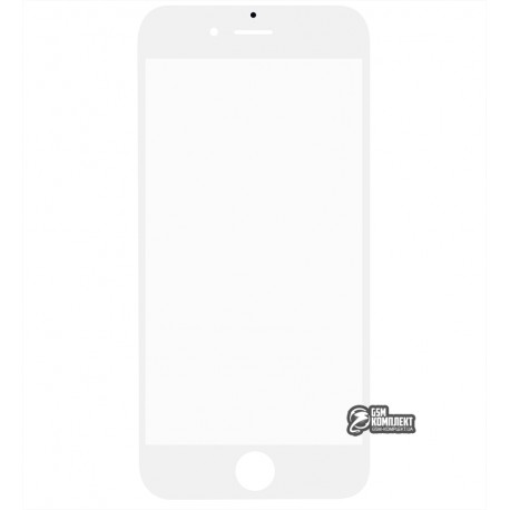 Стекло дисплея для iPhone 6, original, белое