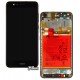 Дисплей Huawei P10 Lite, черный, с сенсорным экраном, с рамкой, с аккумулятором, логотип Huawei, Original, сервисная упаковка, WAS-L21/WAS-LX1/WAS-LX1A, #02351FSE/02351FSG