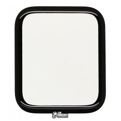 Захисне оргскло для Apple Watch 40mm, Polycarbone, 3D, з фаскою, чорне Захисне оргскло для Apple Watch 40mm, Polycarbone, 3D, з фаскою, чорне