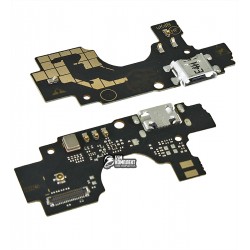 Шлейф ZTE Blade A5 2019, коннектора зарядки, с микрофоном, плата зарядки Шлейф ZTE Blade A5 2019, коннектора зарядки, с микрофоном, плата зарядки