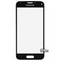 Стекло дисплея Samsung G800H Galaxy S5 mini, черное