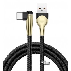 Кабель Type-C - USB, Baseus Sharp-bird Mobile game, 3A, 1 метр, черный