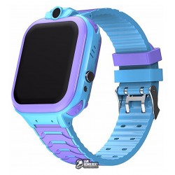 Дитячий Smart годинник Baby Watch T16 з GPS трекером, waterproof blue