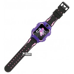 Дитячий Smart годинник Baby Watch Z6 з GPS трекером, waterproof pink