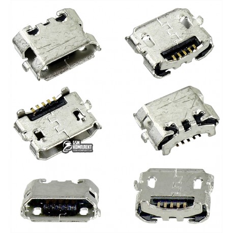Коннектор зарядки для Blackberry 9350, 9360, 9370, 5 pin, micro-USB тип-B
