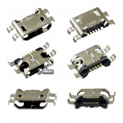 Коннектор зарядки, 5 pin, micro USB тип-B, тип16