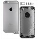 Корпус iPhone 6S, space gray, з власником SIM карти, з бічними кнопками, High Copy