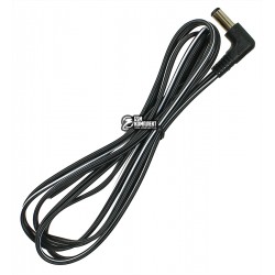 Штекер питания 5,5/2,5мм угловой, с кабелем