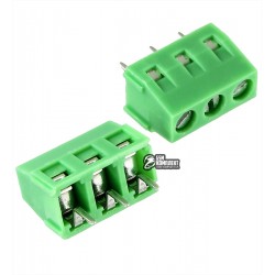 Клеммник MF127-5.0-03P, шаг 5,0мм, 10A 300V MENGFEI