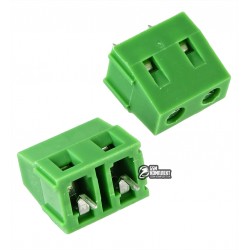 Клеммник MF128-7.5-02P, шаг 7,5мм, 10A 300V MENGFEI