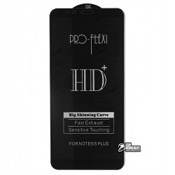 Закаленное защитное стекло для Xiaomi Redmi 5 Plus, 5D, ProFlex, Full Glue, черное Закаленное защитное стекло для Xiaomi Redmi 5 Plus, 5D, ProFlex, Full Glue, черное