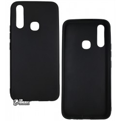 Чехол для Vivo Y15, Joy, силиконовый, матовый, черный