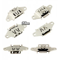 Коннектор зарядки, 7 pin, micro-USB, универсальный, тип 16
