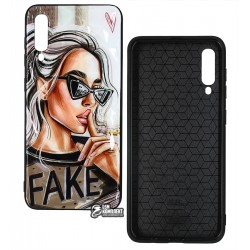 Чехол для Samsung A307, A505, A507 Galaxy A30s, A50, A50s (2019), Ladies Fake Prism, пластик-силикон