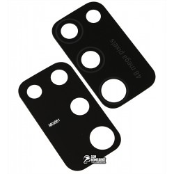 Скло камери для Samsung A415 Galaxy A41, чорне