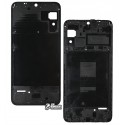 Рамка крепления дисплея для Samsung M105 Galaxy M10, M105F/DS Galaxy M10, China quality, черный, пластик