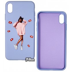 Чехол для iPhone Xs Max, ART Lady Like, силиконовый Чехол для iPhone Xs Max, ART Lady Like, силиконовый