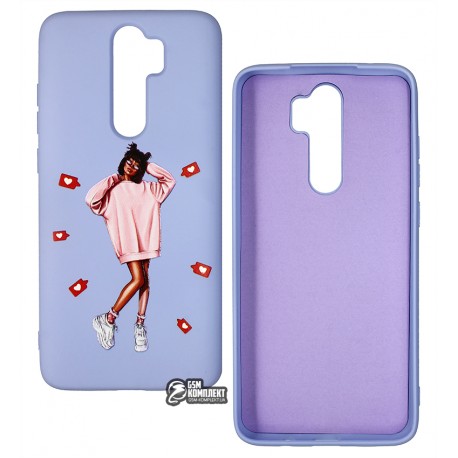 Чехол для Xiaomi Redmi Note 8 Pro, ART Lady like, силиконовый Чехол для Xiaomi Redmi Note 8 Pro, ART Lady like, силиконовый