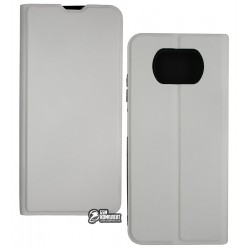 Чохол для Xiaomi Poco X3, Poco X3 NFC, Poco X3 Pro, Yo! Smart Case, книжка, білий