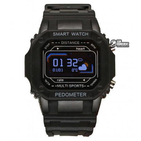 Смарт часы Zux i12, черные