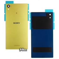 Задняя панель корпуса для Sony E6603 Xperia Z5, E6653 Xperia Z5, E6683 Xperia Z5 Dual, золотистая