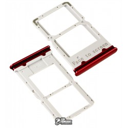 Держатель SIM-карты Xiaomi Mi 9T, красный