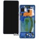 Дисплей для Samsung G770 Galaxy S10 Lite, синій колір, з сенсорним екраном, з рамкою, оригінал, сервісна упаковка, # GH82-21672C