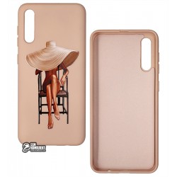 Чохол для Samsung A505 / A507 / A307 Galaxy A50 / A50s / A30s, ART Lady with Hat, силіконовий Чохол для Samsung A505 / A507 / A307 Galaxy A50 / A50s / A30s, ART Lady with Hat, силіконовий