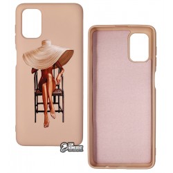 Чохол для Samsung M515 Galaxy M51, ART Lady with Hat, силіконовий Чохол для Samsung M515 Galaxy M51, ART Lady with Hat, силіконовий