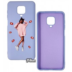 Чохол для Xiaomi Redmi Note 9S, ART Lady like, силіконовий