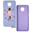 Чохол для Xiaomi Redmi Note 9S, Redmi Note 9 Pro, Redmi Note 9 Pro Max, ART Lady like, силіконовий