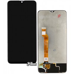 Дисплей для Oppo A7X, F9, F9 Pro, Realme 2 Pro, чорний, з тачскріном, оригінал (PRC)