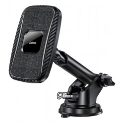 Автодержатель с беспроводной зарядкой HOCO CA75 Magnetic wireless charging, магнитный