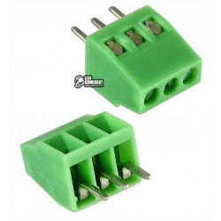 Клеммник MF128-2.54-03P, шаг 2,54мм