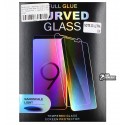 Закаленное защитное стекло для Samsung N985 Note 20 Ultra, 0,3мм, 3D, прозрачное с лампой и UV клеем