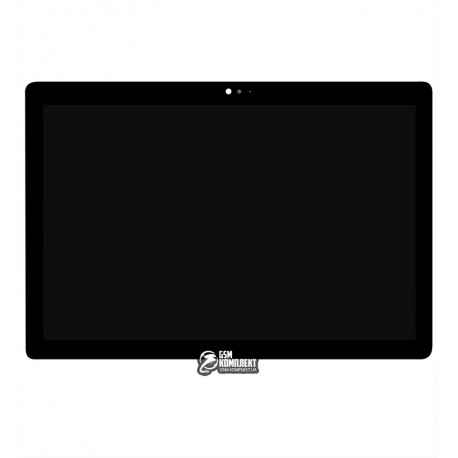 Дисплей для планшета Lenovo Tab M10 TB-X605L (ZA490005UA), чорний, з сенсорним екраном