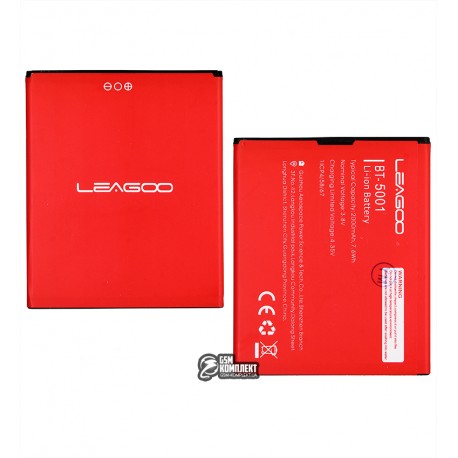 Аккумулятор для Leagoo Z6, Ergo B502, BT-5001, Li-ion 3.8V 2000mAh