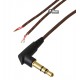 Аудіо кабель для ремонту навушників, штекер JACK 3,5 (3pin)