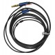 Аудио кабель для ремонта наушников с микрофоном, штекер JACK 3,5 (4pin)