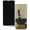 Дисплей для Huawei Nova 4e, P30 Lite, чорний, з тачскріном, China quality