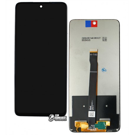 Дисплей для Huawei P Smart (2021), черный, с тачскрином, оригинал (PRC)