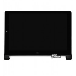 Дисплей для Lenovo Yoga Tablet 2-1051 LTE, чорний, з тачскріном, з рамкою, China quality Дисплей для Lenovo Yoga Tablet 2-1051 LTE, чорний, з тачскріном, з рамкою, China quality
